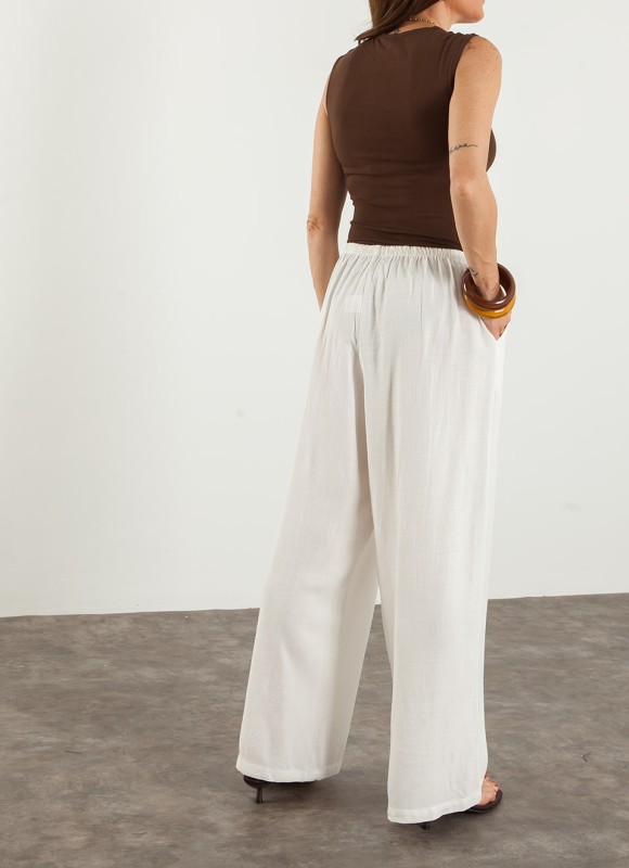Pantalón Lino Mujer | 4 Colores | 17€ | Premonición.online
