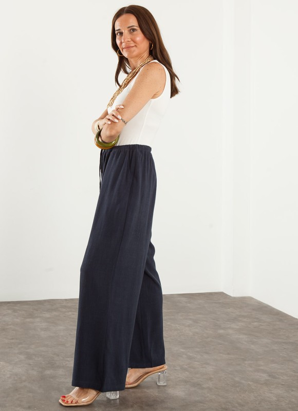 Pantalón Lino Mujer | 4 Colores | 17€ | Premonición.online