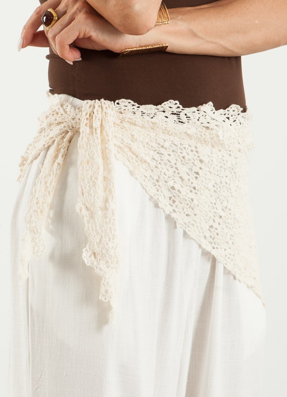 Pañuelo crochet  para Cintura Mujer | Moda Femenina | Premonición.online