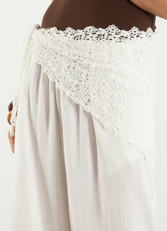 Pañuelo crochet  para Cintura Mujer | Moda Femenina | Premonición.online