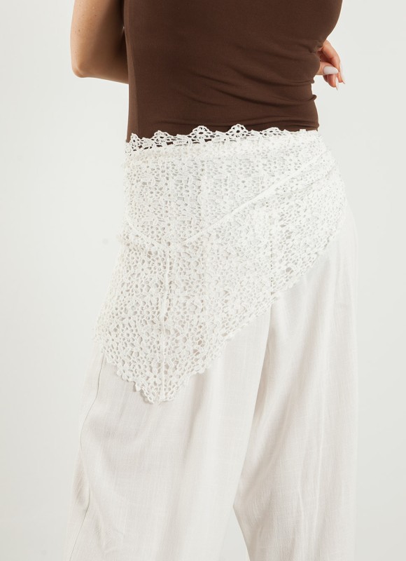 Pañuelo crochet  para Cintura Mujer | Moda Femenina | Premonición.online