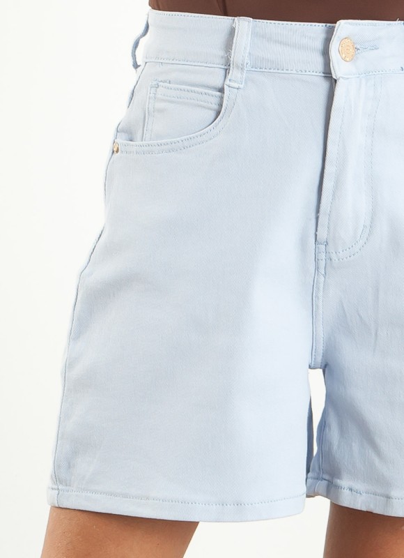 Short Desflecado Mujer | Amarillo y Azul | Moda Femenina | Premonición.online