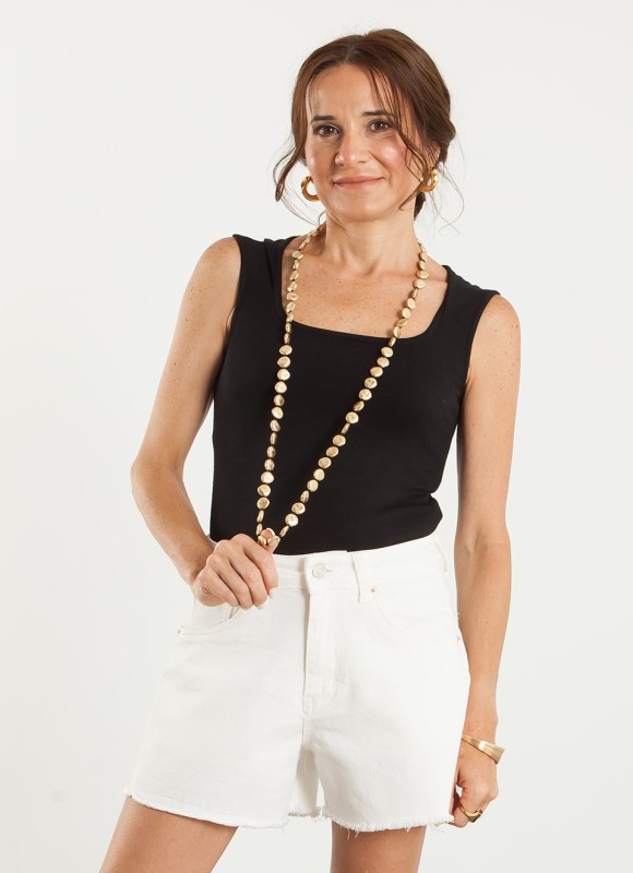 Short Desflecado Mujer | Blanco y Negro | Moda Femenina | Premonición.online
