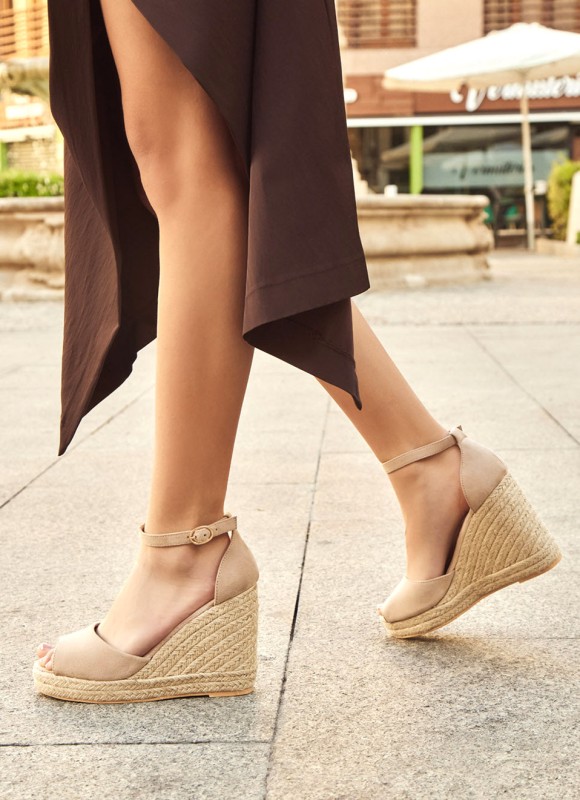 Cuñas Altas de Yute Mujer | Moda Verano | Premonición.online