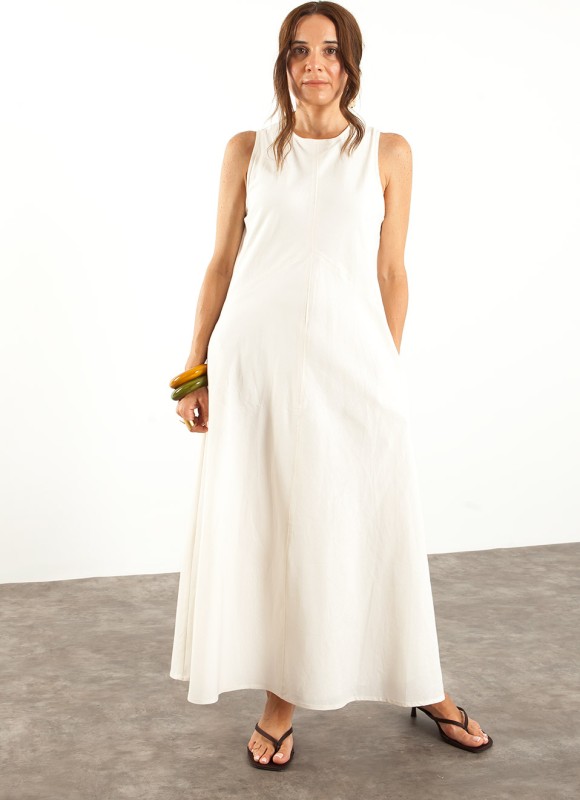 Vestido largo tirantes