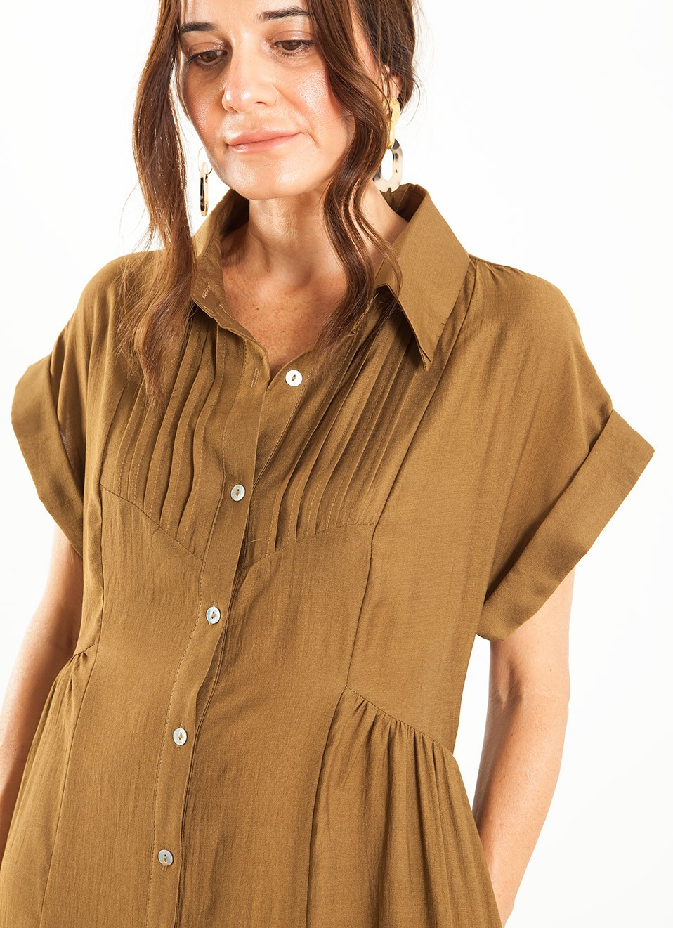 Vestido camisero