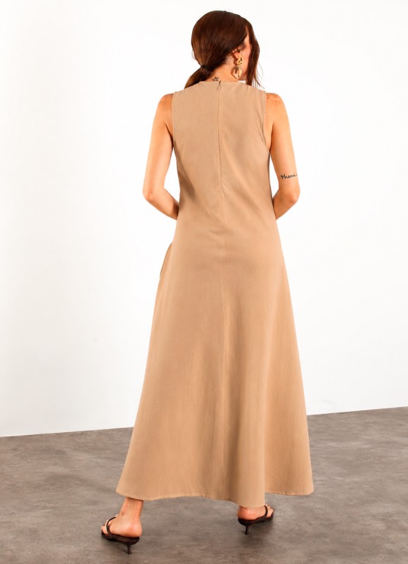 Vestido largo tirantes