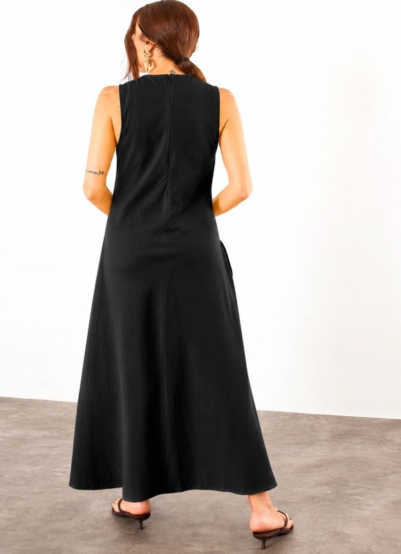 Vestido largo tirantes