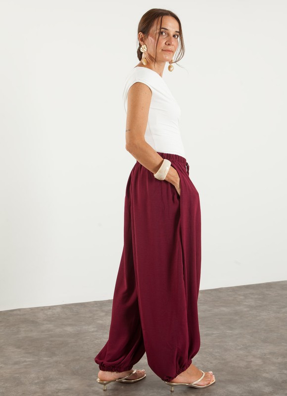 Pantalón Ballon Fluido Mujer | Varios Colores | 16€ | Premonición.online