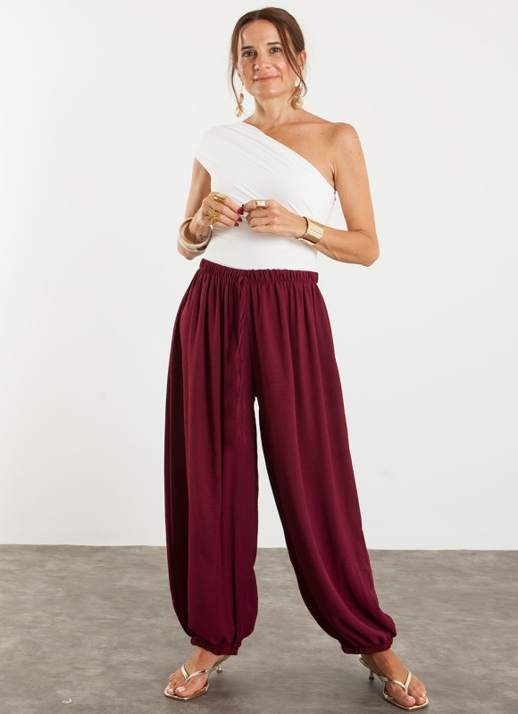 Pantalón Ballon Fluido Mujer | Varios Colores | 16€ | Premonición.online