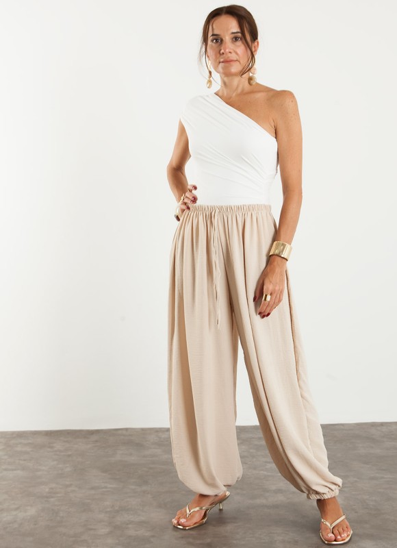 Pantalón Ballon Fluido Mujer | Varios Colores | 16€ | Premonición.online