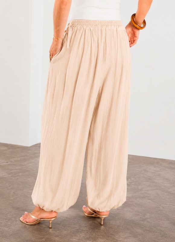 Pantalón Ballon Fluido Mujer | Varios Colores | 18€ | Premonición.online