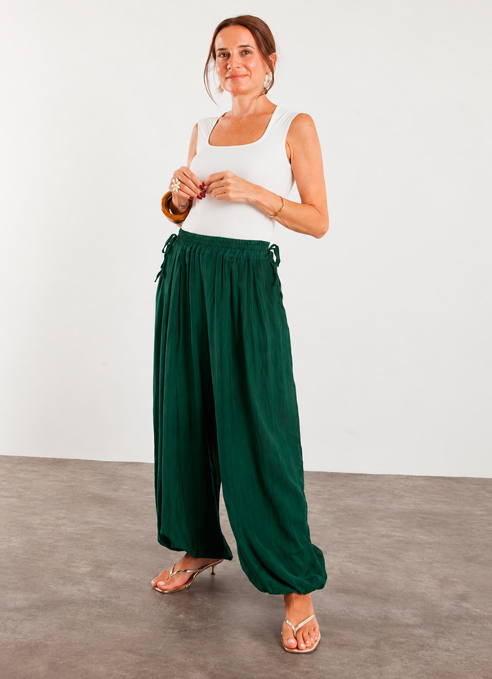 Pantalón Ballon Fluido Mujer | Varios Colores | 18€ | Premonición.online