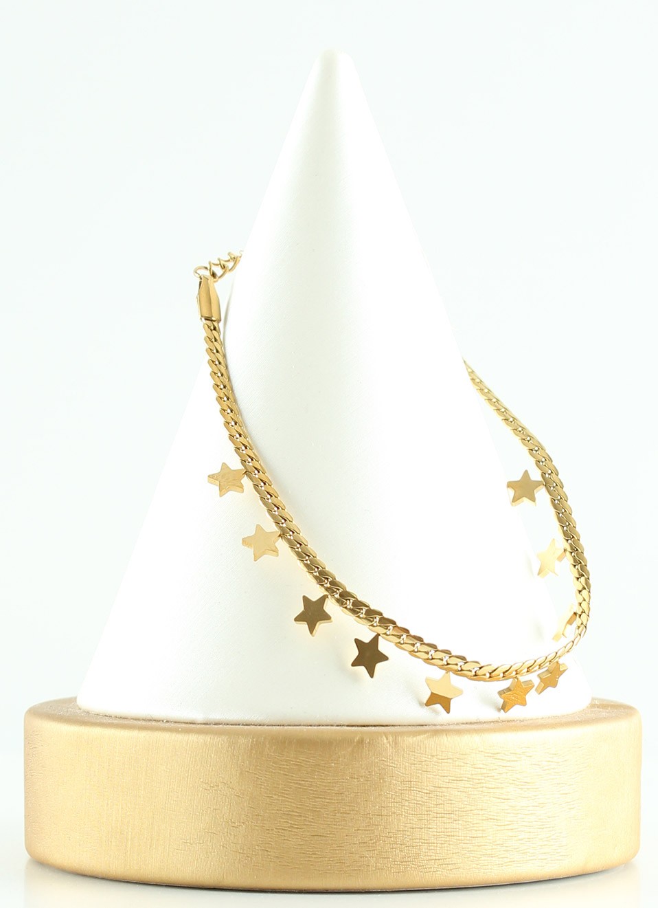 Pulsera Dorada Acero Inoxidable Mujer | Desde 3€ | Premonición.online