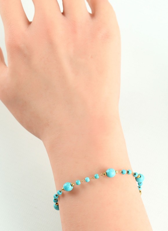 Pulsera Dorada Acero Inoxidable Mujer | Desde 3€ | Premonición.online
