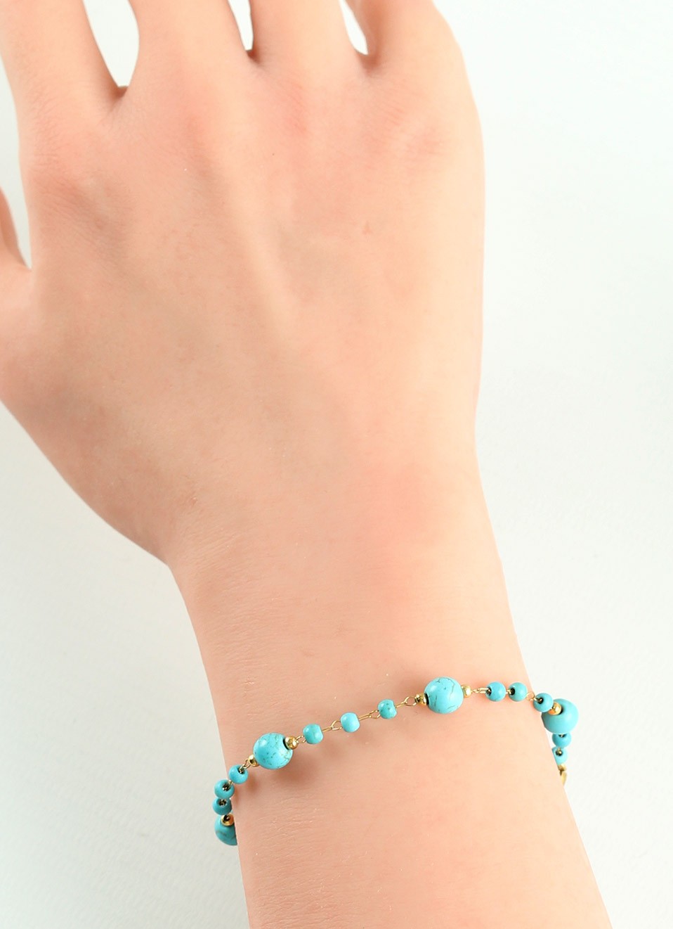 Pulsera Dorada Acero Inoxidable Mujer | Desde 3€ | Premonición.online