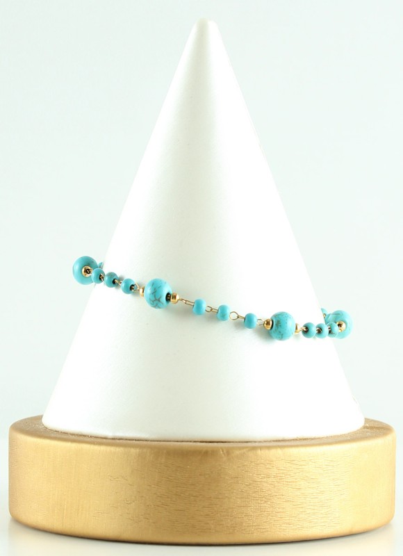 Pulsera Dorada Acero Inoxidable Mujer | Desde 3€ | Premonición.online