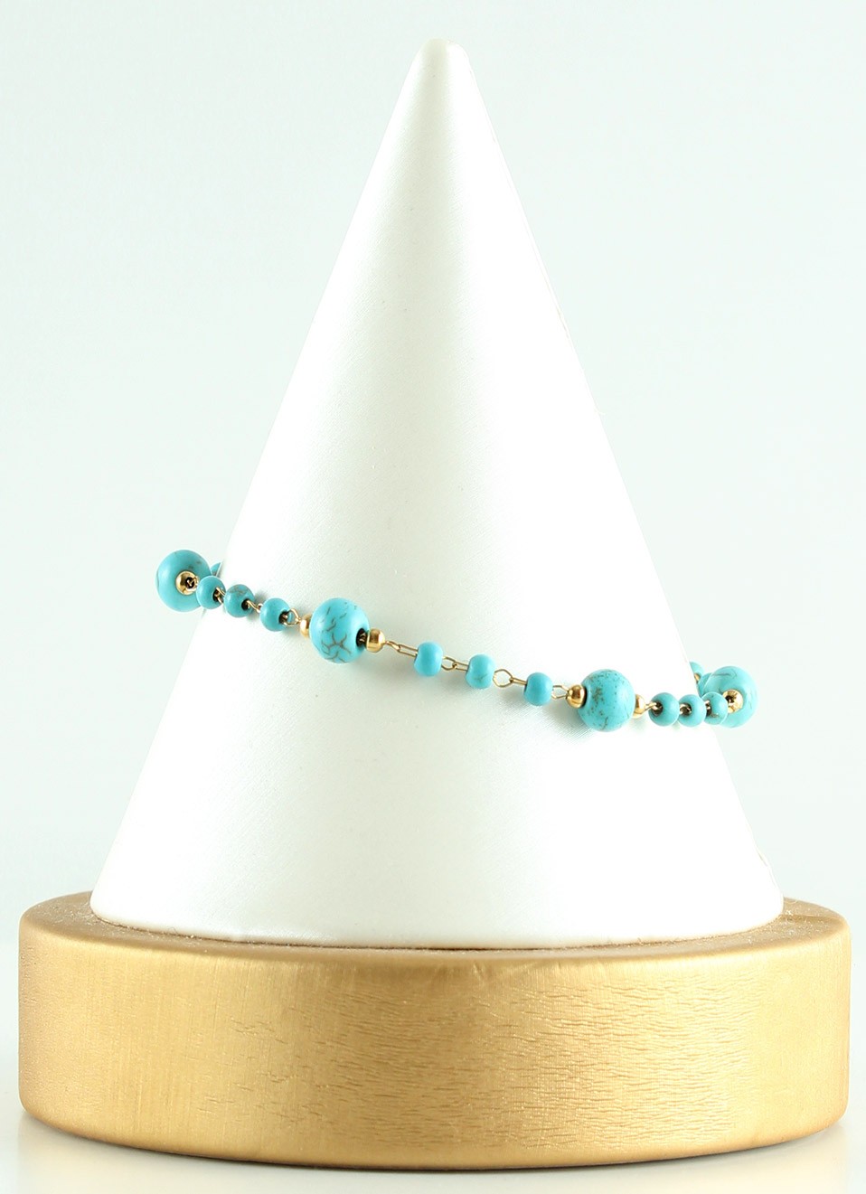 Pulsera Dorada Acero Inoxidable Mujer | Desde 3€ | Premonición.online
