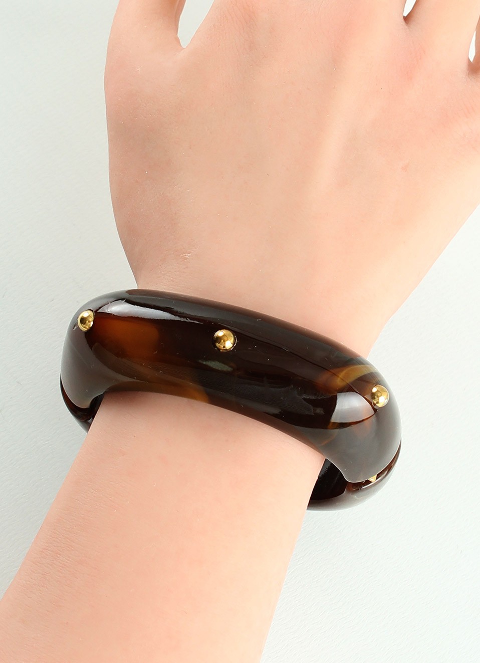 Pulsera Acero Marrón y Beige Mujer | Bisutería | Premonición.online