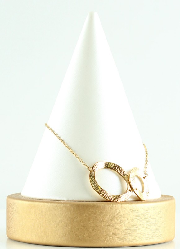 Pulsera Dorada Acero Inoxidable Mujer | Bisutería | Premonición.online