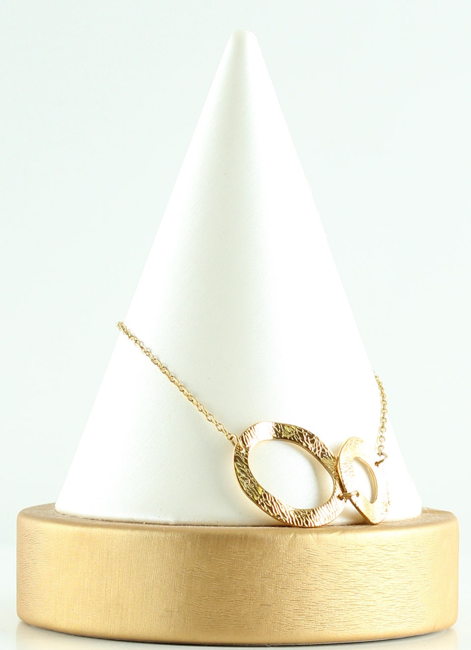 Pulsera Dorada Acero Inoxidable Mujer | Bisutería | Premonición.online