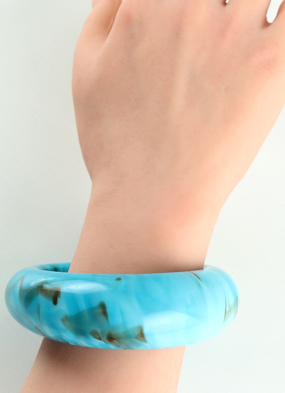 Pulsera Ancha Azul Mujer | Bisutería de Moda | Premonición.online