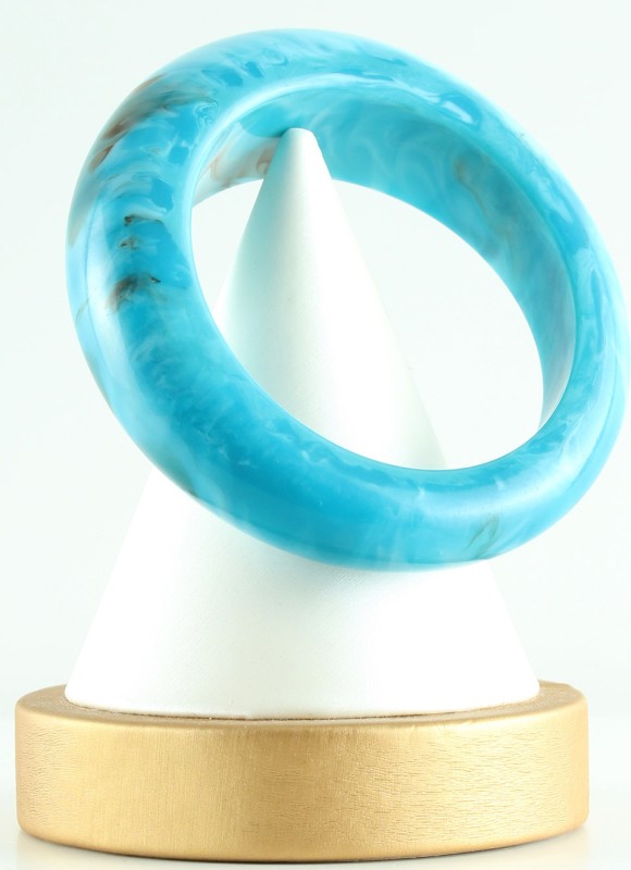 Pulsera Ancha Azul Mujer | Bisutería de Moda | Premonición.online