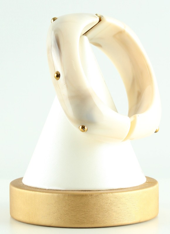 Pulsera Acero Marrón y Beige Mujer | Bisutería | Premonición.online
