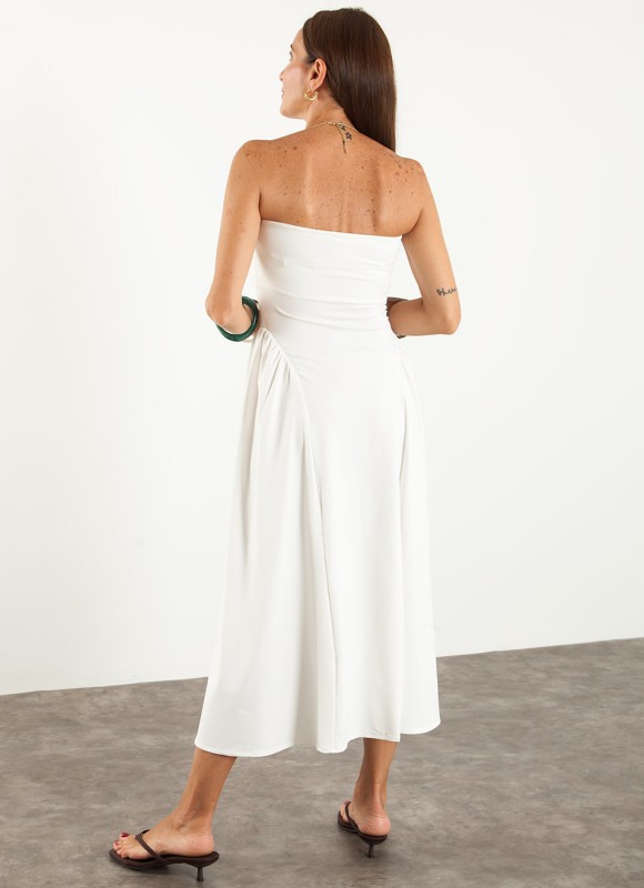 Vestido Palabra de Honor Mujer | Moda Verano | Premonición.online