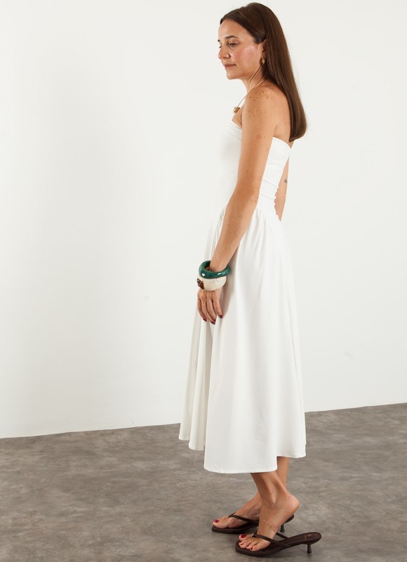 Vestido Palabra de Honor Mujer | Moda Verano | Premonición.online