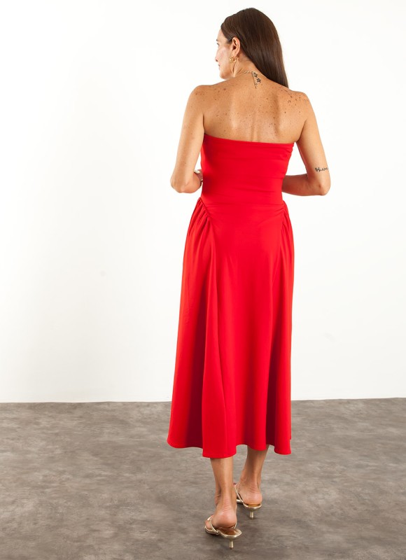 Vestido Palabra de Honor Mujer | Moda Verano | Premonición.online