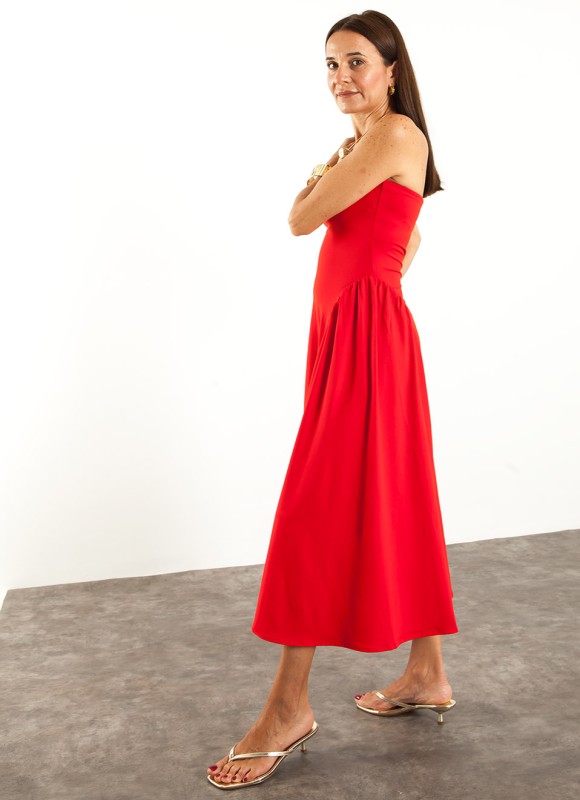 Vestido Palabra de Honor Mujer | Moda Verano | Premonición.online