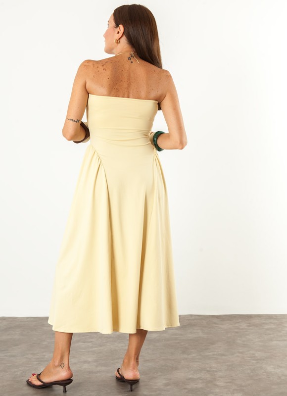 Vestido Palabra de Honor Mujer | Moda Verano | Premonición.online