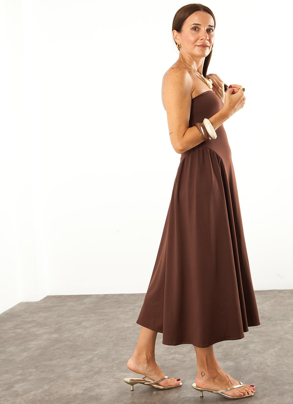 Vestido Palabra de Honor Mujer | Moda Verano | Premonición.online