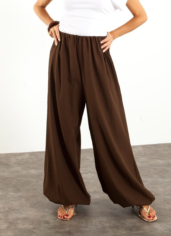 Pantalón Balloon Fluido Mujer | Moda Verano | Premonición.online