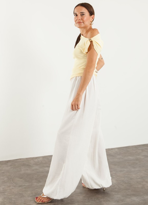 Pantalón Balloon Fluido Mujer | Moda Verano | Premonición.online