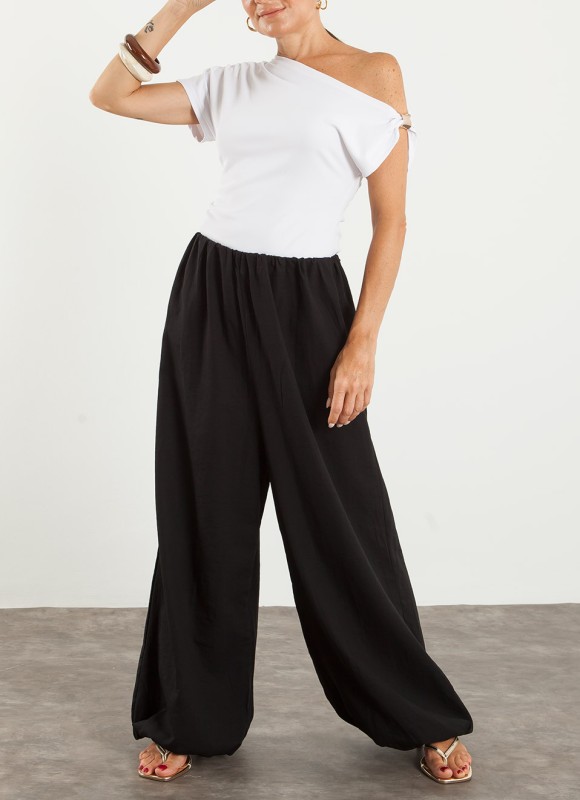 Pantalón Balloon Fluido Mujer | Moda Verano | Premonición.online