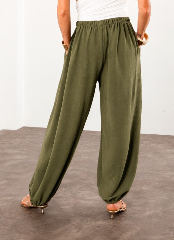 Pantalón Ballon Fluido Mujer | Varios Colores | 16€ | Premonición.online