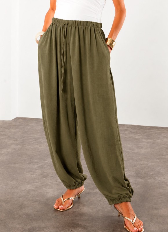 Pantalón Ballon Fluido Mujer | Varios Colores | 16€ | Premonición.online