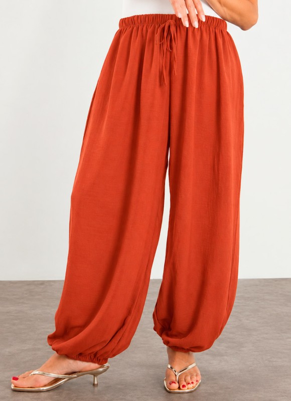 Pantalón Ballon Fluido Mujer | Varios Colores | 16€ | Premonición.online