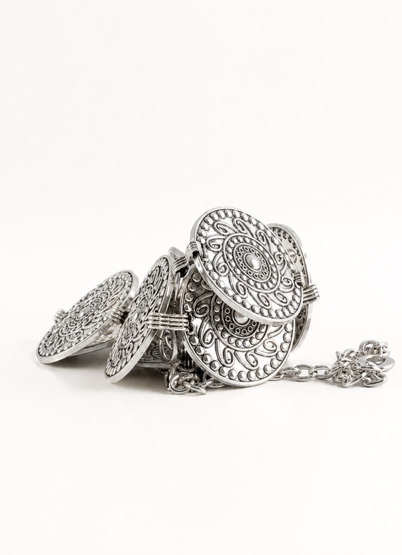 Cinturón Metal Dorado con Círculos Vintage | Mujer | Premonición.online