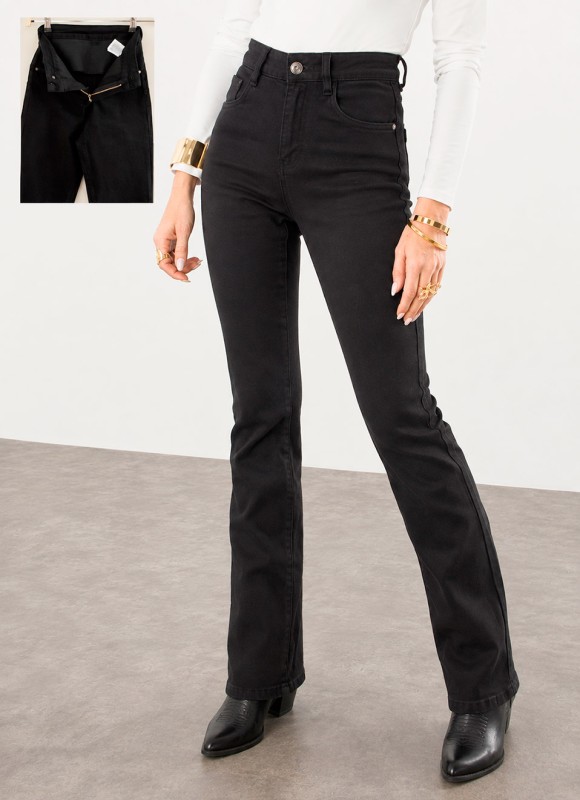 Jeans flare reductor push up