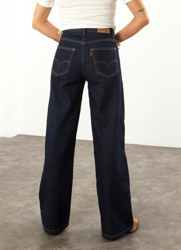 Vaqueros Wide Leg con Faja Reductora Mujer | Estilizan | Premonición.online