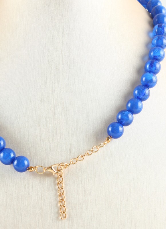 Collar de Bolas con Pez de Resina Mujer | Moda | Premonición.online