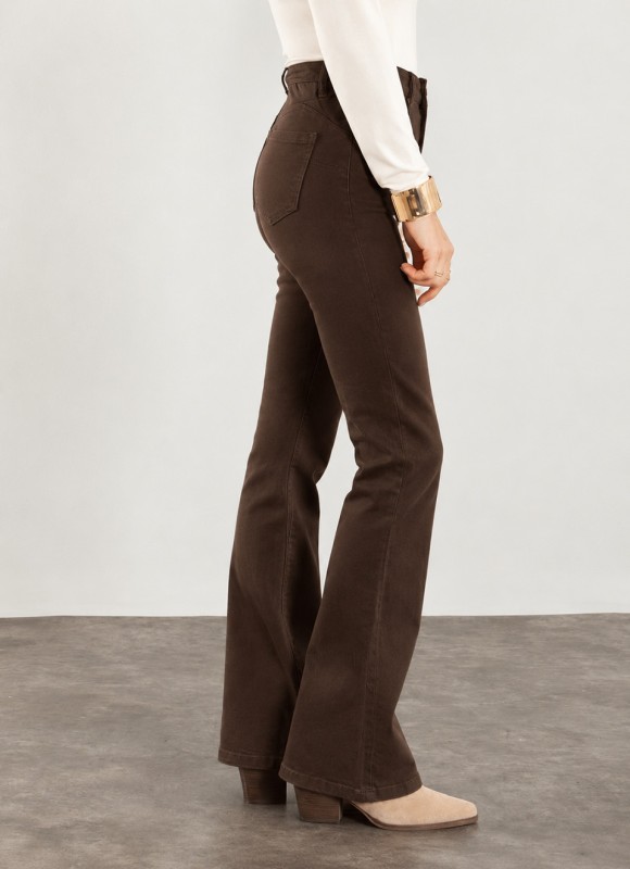 Jeans flare reductor push up