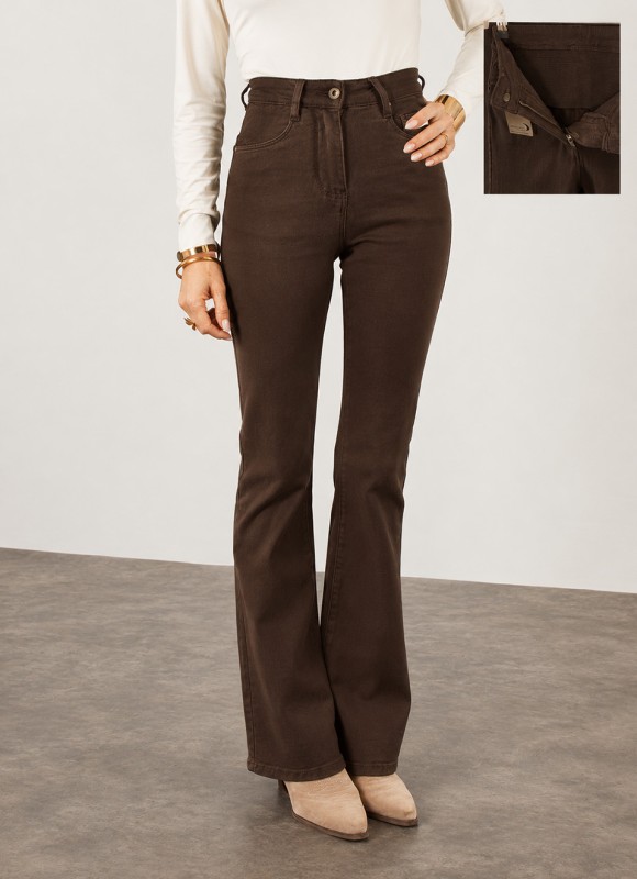 Jeans flare reductor push up