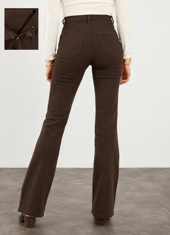 Jeans flare reductor push up