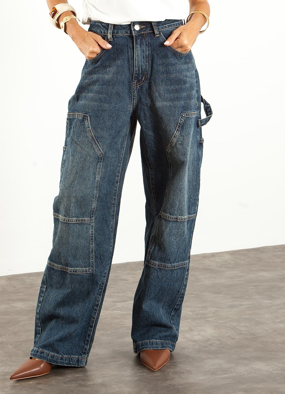 Jeans Balloon Cargo Mujer | Moda Vaquera | Premonición.online