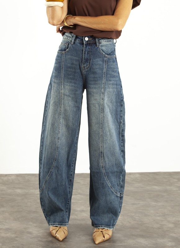 Jeans Barrel Mujer | Pantalón Vaquero en Tendencia | Premonición.online