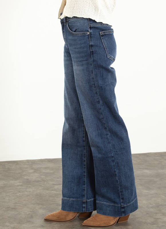 Jeans Palazzo Mujer 23€ | Pantalón Vaquero | Premonición.online